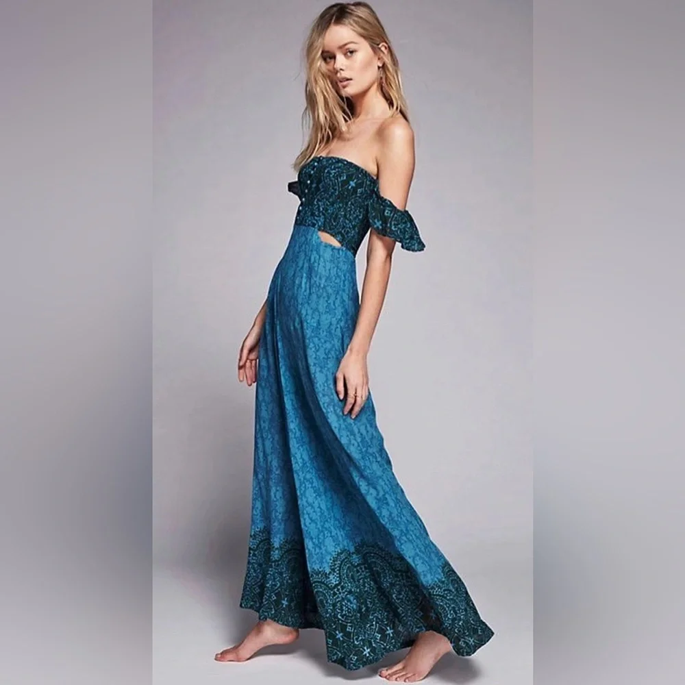 Free People || Midsummer Dream Jumpsuit - Picture 1 of 12
